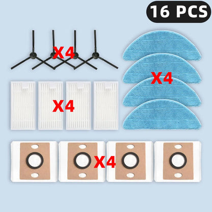 Kit Accessoires et Pièces de Rechange Compatibles ILIFE V9 / V9 Pro / G9 / G9 Pro / A12 Pro