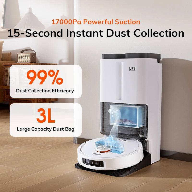Aspirateur Robot ILIFE T60 – Performance Maximale, Sans Effort